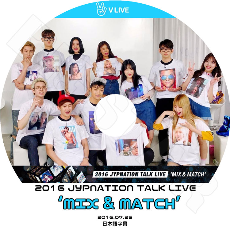 ��K-POP DVD�ۡ���2016 JYP NATION TALK LIVE V LIVE (2016.07.25)�������ܸ���뤢��ۡ�2PM GOT7 TWICE WONDER GIRLS KPOP DVD��