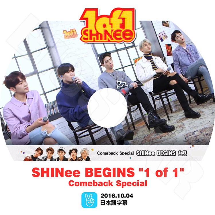 K-POP DVD】SHINee BEGINS 1 of 1 V Live Comeback Special【日本語 K-POP DVD】SHINee BEGINS 1 of 1 V Live Comeback Special【日本語