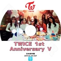 ��K-POP DVD�ۡ���TWICE 1st Anniversary V LIVE (2016.10.20)�����ܸ���뤢��ۡڥȥ��磻�� �ʥ�� ������� ��� ���� ���ҥ� �ߥ� ���ҥ�� ������� �ĥ��� KPOP DVD��
