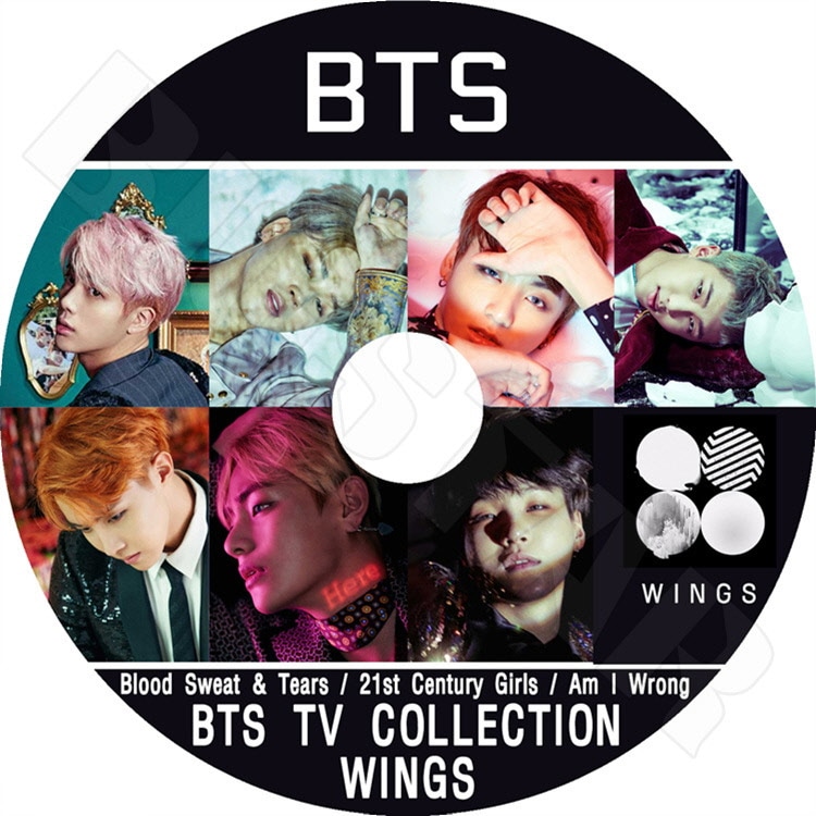 K-POP DVDۡƾǯ BTS Wings Album TV CollectionBlood Sweat & Tears Am I Wrong 21st Century Girlsƾǯ Х󥿥ǯ  åץ󥹥 奬  ۡ ߥ ֥ 󥰥 KPOP DVD