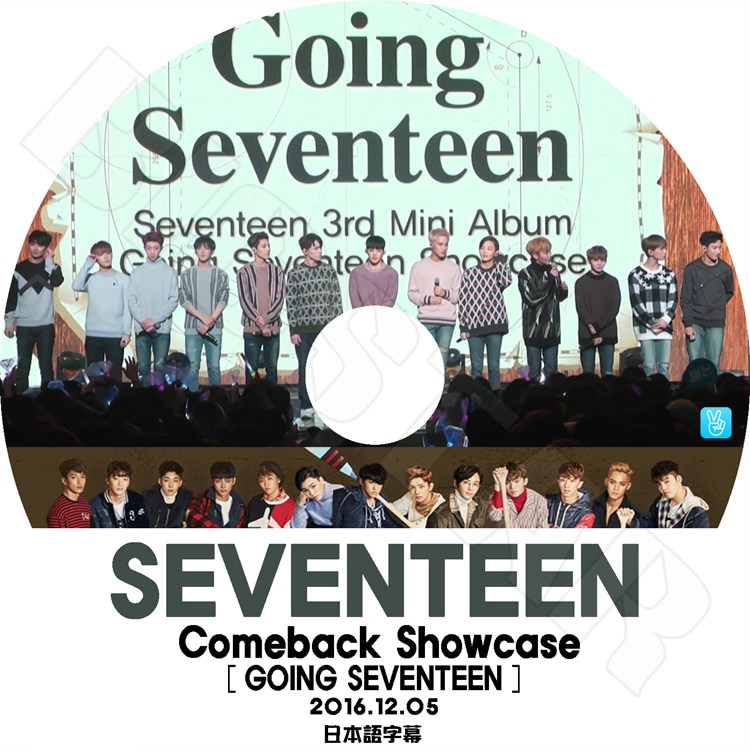 ��K-POP DVD�ۡ���Seventeen Comeback Showcase (2016.12.05) Going SEVENTEEN V LIVE�����ܸ���뤢��ۡڥ��֥�ƥ����� ���֥� �������ץ� ���� �ߥ󥮥� �ۥ� ������ �С��Υ� ���󥰥��� �ǥ��� ����� �ɥ���� ���祷�奢 �����ϥ� �ǥ������� KPOP DVD��