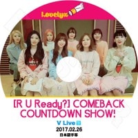 ��K-POP DVD�ۡ���LOVELYZ R U Ready? COMEBACK COUNTDOWN SHOW!��(2017.02.26)�����ܸ���뤢��ۡڥ�֥꡼�� ���� ���� �ߥ��� ���� ���� ������� �������� KPOP DVD��