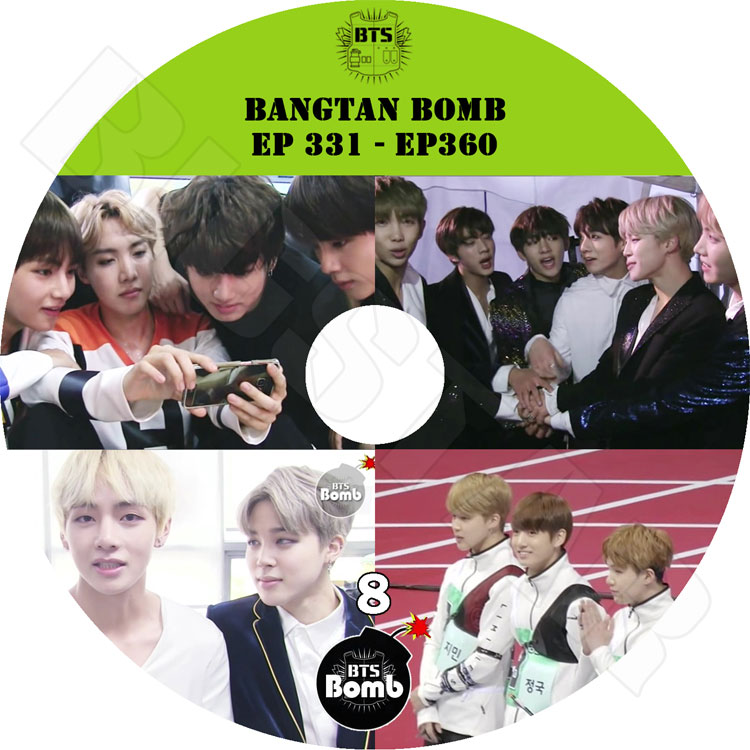 K-POP DVD】BTS BANGTAN BOMB 8(EP331-EP360)☆BTS爆弾☆【日本語字幕