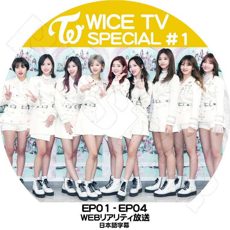 K-POP DVD】TWICE TV SPECIAL #1(EP1-EP4)WEB リアリティ放送☆【日本