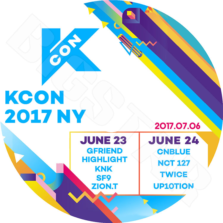 ��K-POP DVD�ۡ���2017 KCON in New York (2017.07.06)��Gfriend Highlight KNK SF9 Zion.t CNBLUE NCT127 TWICE UP10TION ¾��LIVE ���󥵡��� KPOP DVD��