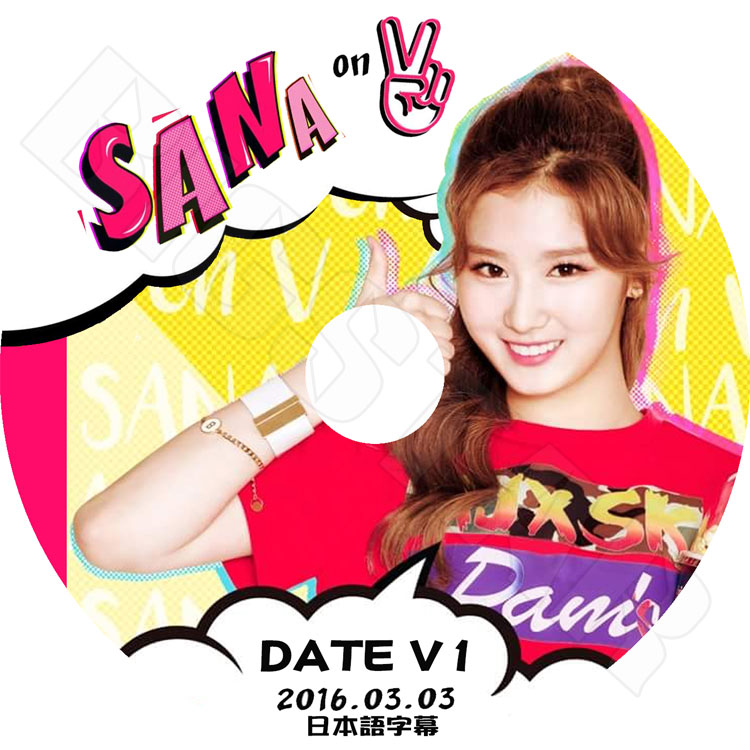 ��K-POP DVD�ۡ���TWICE SANA DATE V1��(2016.03.03)�����ܸ���뤢��ۡڥȥ��磻�� ���� KPOP DVD��