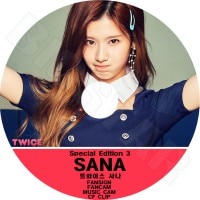 ��K-POP DVD�ۡ���TWICE ���� Special Edition 3��FanSign FanCam MusicCam CF Clip�ڥȥ��磻�� SANA KPOP DVD��