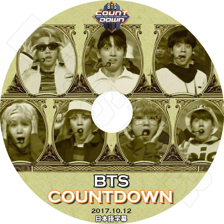 ��K-POP DVD�ۡ���BTS ���ƾ�ǯ�� COUNTDOWN(2017.10.12)�������ܸ���뤢��ۡ����ƾ�ǯ�� �Х󥿥�ǯ�� ��åץ�󥹥��� ���奬 ���� �������ۡ��� ���ߥ� �֥� ����󥰥� KPOP DVD��