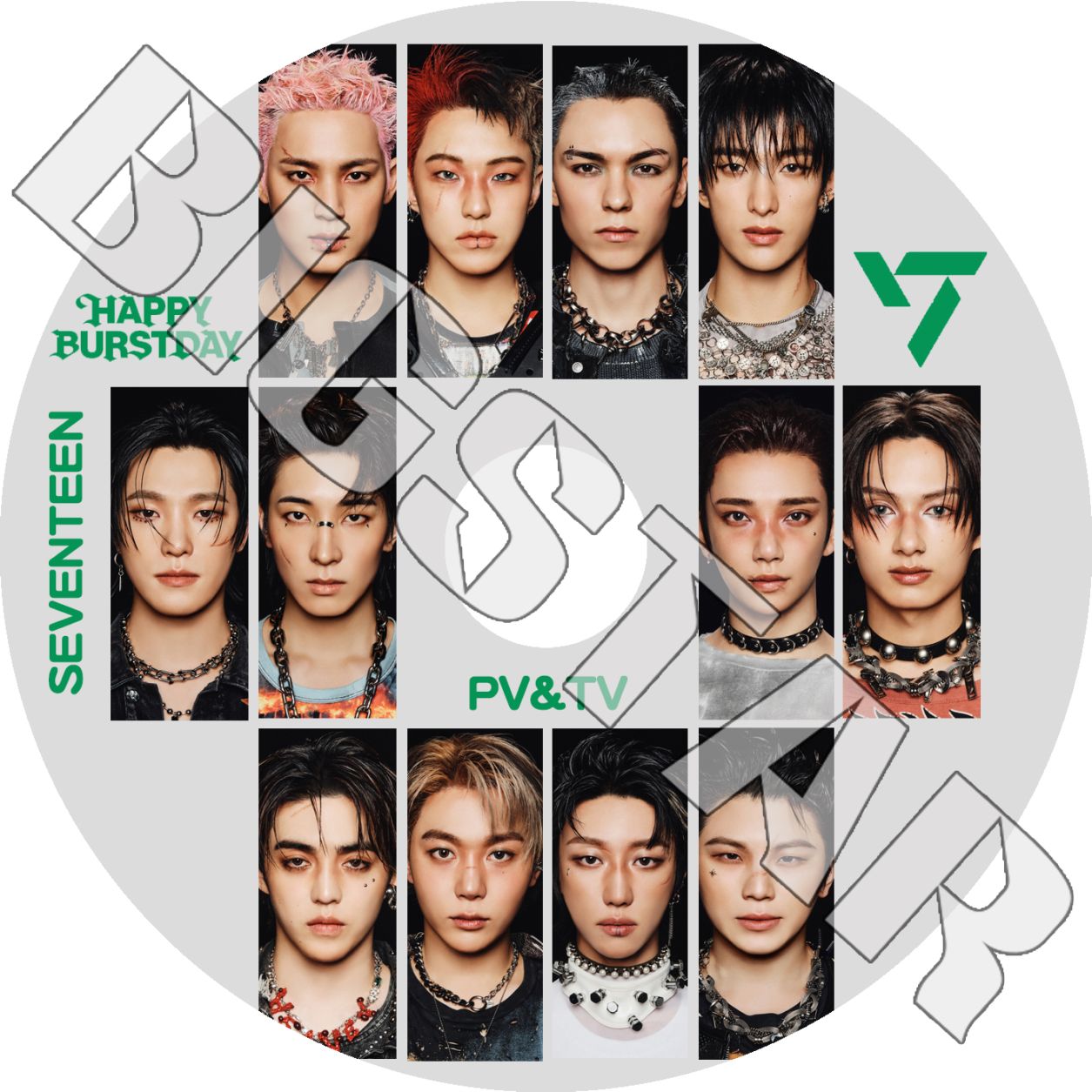 K-POP DVD Seventeen 2025 PV/TV - THUNDER LOVE, MONEY, FAME