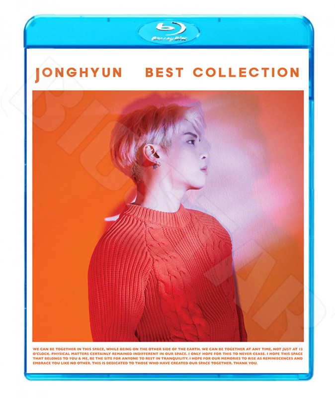Blu-ray】JONGHYUN 2018 BEST COLLECTION☆Shinin Before Our Spring