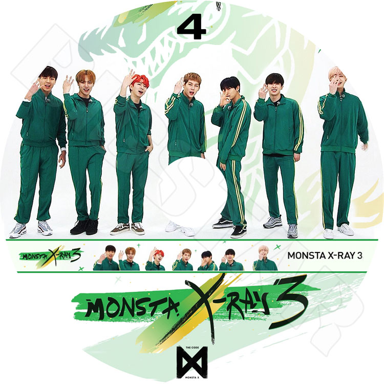 ★ 新品未開封 ★ MONSTA X ソウルコン DVD 韓国盤 日本語字幕あり K-POP DVD】MONSTA X-RAY 3-4☆【日本語字幕あり】【モンスターエクス