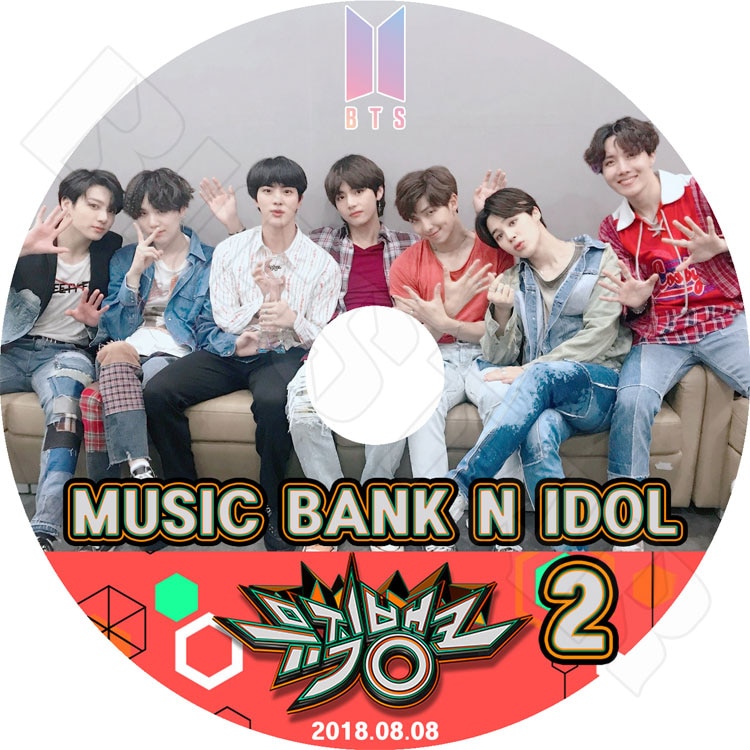 ��K-POP DVD�ۡ���BTS ���ƾ�ǯ�� Music Bank N IDOL #2��(2018.08.08)�����ƾ�ǯ�� �Х󥿥�ǯ�� ��åץ�󥹥��� ���奬 ���� �������ۡ��� ���ߥ� �֥� ����󥰥� KPOP DVD��