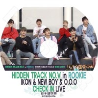 ��K-POP DVD�ۡ���iKON HIDDEN TRACK NO.V in ROOKIE(2018.04.06)Check In Live�����ܸ���뤢��ۡڥ������� �ܥӡ� �ӡ����� ����ե��� �����ե� ���ҥ�� ����� �ɥ�ҥ祯 KPOP DVD��