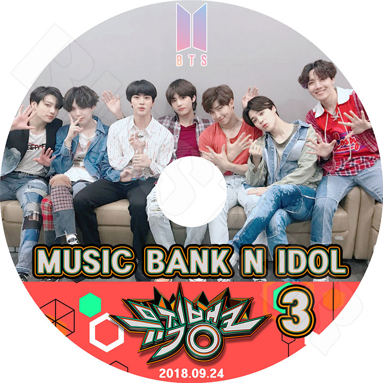 K-POP DVDۡBTS ƾǯ Music Bank N IDOL #3(2018.09.24)ƾǯ Х󥿥ǯ åץ󥹥 奬  ۡ ߥ ֥ 󥰥 KPOP DVD