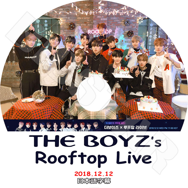 ��K-POP DVD�ۡ���THE BOYZ Rooftop Live(2018.12.12)�������ܸ���뤢��ۡڥ��ܡ����� Cre.kerz ������ ���������� ���ե� �ҥ�󥸥� ������ ���ӥ� �˥塼 ���塼 �ϥ�˥�� �ե��� ���� ����å� KPOP��