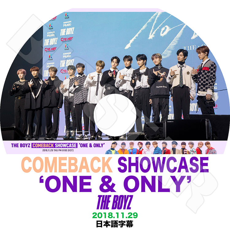 ��K-POP DVD�ۡ���THE BOYZ 2018 Showcase(2018.11.29)��ONE&ONLY�����ܸ���뤢��ۡڥ��ܡ����� Cre.kerz ������ ���������� ���ե� �ҥ�󥸥� ������ ���ӥ� �˥塼 ���塼 �ϥ�˥�� �ե��� ���� ����å� KPOP��