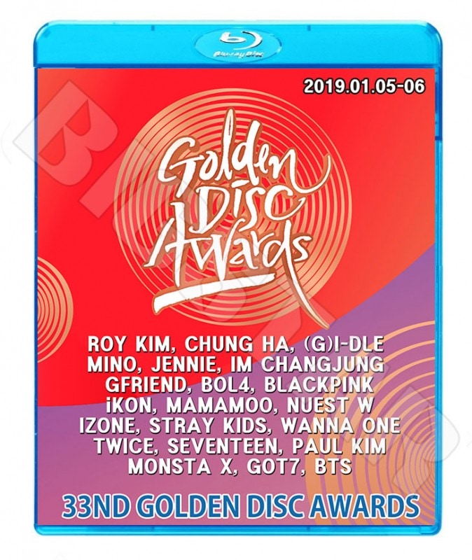 ��Blu-ray�ۡ���33nd 2019 Golden Disk Awards(2019.01.05-01.06)��BTS WANNAONE TWICE BLACKPINK SEVENTEEN IZONE ¾��LIVE KPOP �֥롼�쥤�ۡڥ᡼���ؤ�2��ޤǡ�