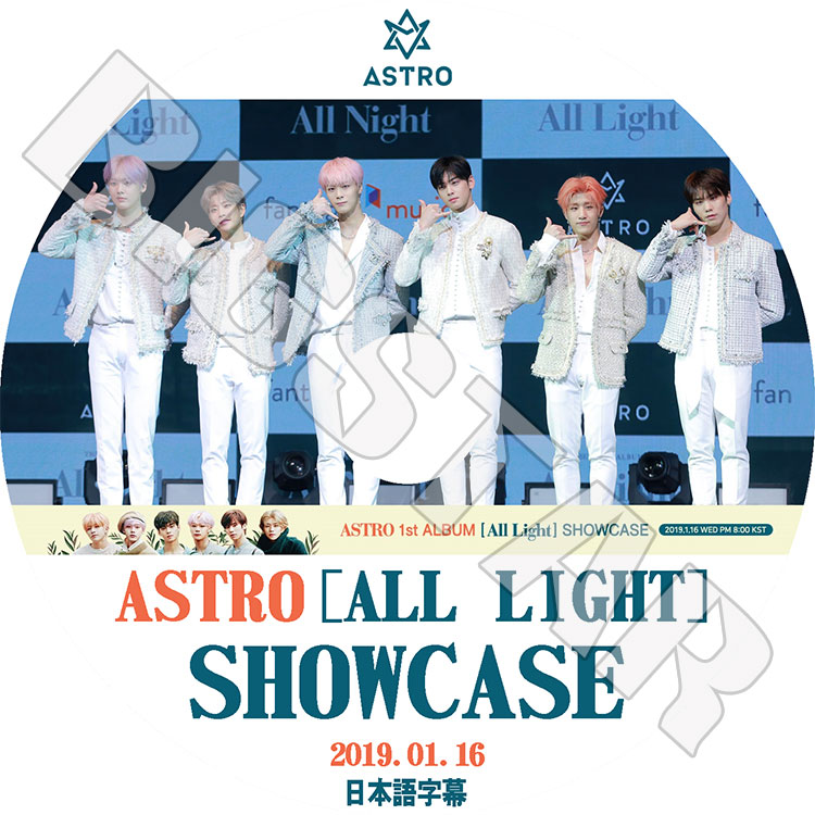 K-POP DVD】ASTRO 2019 Showcase(2019.01.16)☆All Light【日本語字幕 