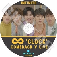 K-POP DVDۡINFINITE 2019 COMEBACK V LIVE(2019.02.12)CLOCKܸ뤢ۡINFINITE ե˥å 󥮥 ɥ ҥ ۥ   󥸥 KPOP DVD