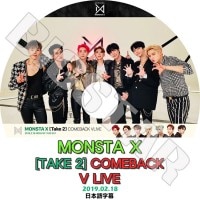 ��K-POP DVD�ۡ���MONSTA X 2019 Comeback V Live(2019.02.18)��TAKE 2�����ܸ���뤢��ۡڥ�󥹥��������� ����� ����ۥ� ������ �ҥ�󥦥��� �ߥ�ҥ祯 ���ҥ�� �������� KPOP DVD��