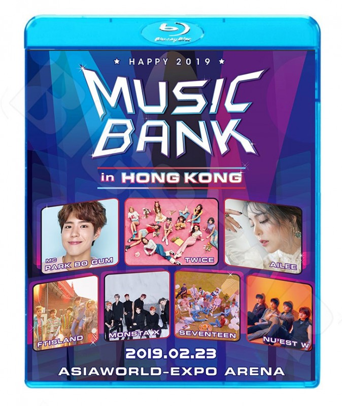 ��Blu-ray�ۡ���Music Bank 2019 in HONGKONG (2019.02.23)��AILEE SEVENTEEN MONSTA X FTISLAND TWICE PARK BO GUM ¾��LIVE KPOP �֥롼�쥤�ۡڥ᡼���ؤ�2��ޤǡ�