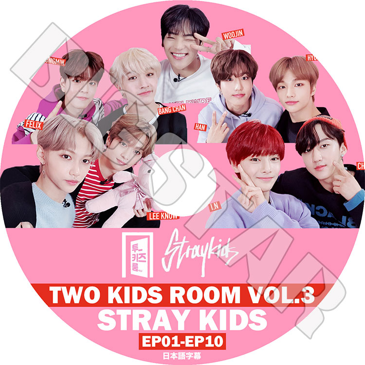 K-POP DVD】Stray Kids TWO KIDS ROOM VOL.3 (EP01-EP10)☆【日本語