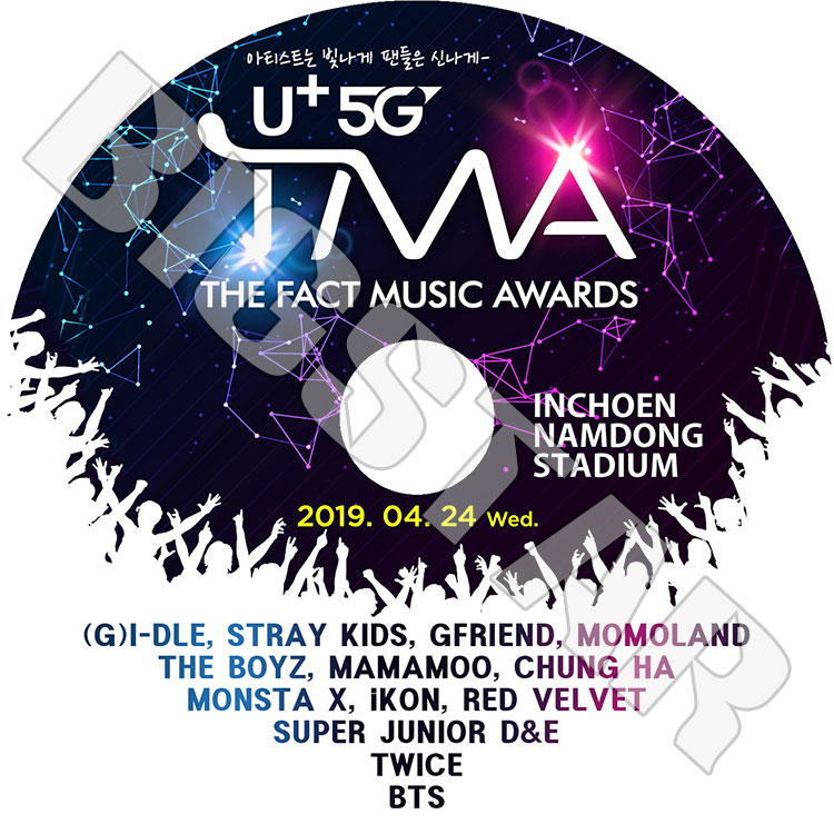 ��K-POP DVD�ۡ���2019 THE FACT MUSIC AWARDS(2019.04.24)��BTS TWICE D&E RED VELVET iKON MONSTA X MAMAMOO ¾��LIVE ���󥵡��� KPOP DVD��