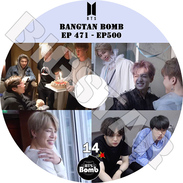 ��K-POP DVD�ۡ���BTS BANGTAN BOMB 14 (EP471-EP500)�������ܸ����ʤ��ۡ����ƾ�ǯ�� �Х󥿥�ǯ�� ��åץ�󥹥��� ���奬 ���� �������ۡ��� ���ߥ� �֥� ����󥰥� KPOP DVD��