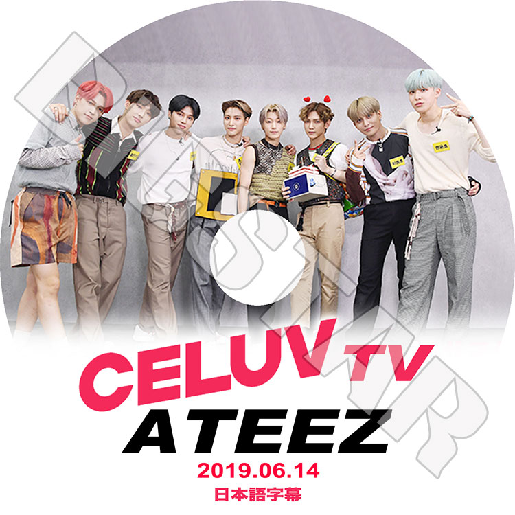 ��K-POP DVD�ۡ���ATEEZ CELUV TV (2019.06.14)�������ܸ���뤢��ۡڥ����ƥ����� �ۥ󥸥�� �ߥ� ������ ���� ����ե� �襵�� ����� ���� KPOP DVD��