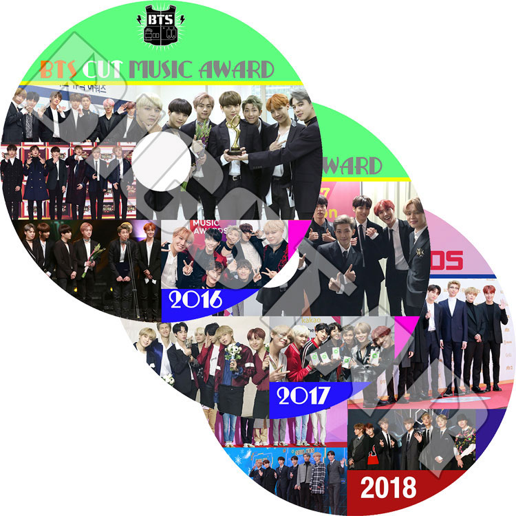��K-POP DVD�ۡ���BTS 2016-2018 MUSIC AWARD CUT(3��SET)��MAMA KBS MBC SBS GDA Seoul Awards ¾�����ƾ�ǯ�� �Х󥿥�ǯ�� ��åץ�󥹥��� ���奬 ���� �������ۡ��� ���ߥ� �֥� ����󥰥� KPOP DVD��