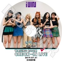 ��K-POP DVD�ۡ���G-IDLE CHECK-IN LIVE(2019.07.21)��WAITING ROOM�����ܸ���뤢��ۡڥ襸�㥢���ɥ� �ߥ�� �ߥ�� ����� ������ ���� ����ե� KPOP DVD��