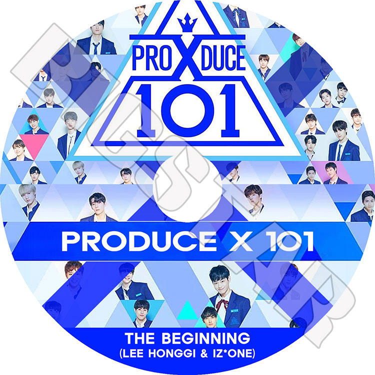 K-POP・アジア PRODUCE 101 JAPAN DVD K-POP DVD】PRODUCE X 101 THE BEGINNING☆HONGGI IZONE【日本語字幕