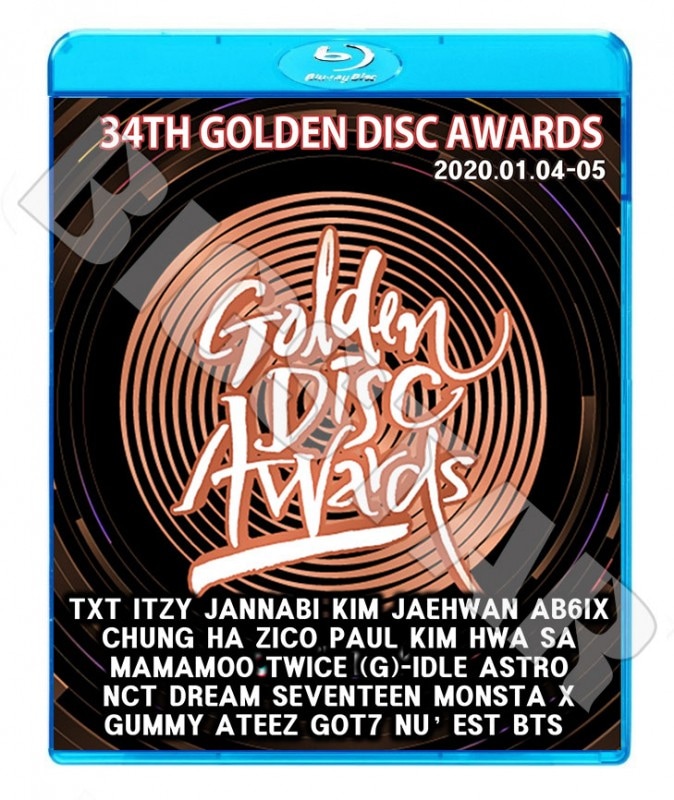 Blu-rayۡ34nd 2020 Golden Disk Awards(2020.01.04-01.05)BTS TWICE SEVENTEEN MAMAMOO ¾LIVE 󥵡 ֥롼쥤 KPOP DVDۡڥ᡼ؤ2ޤǡ