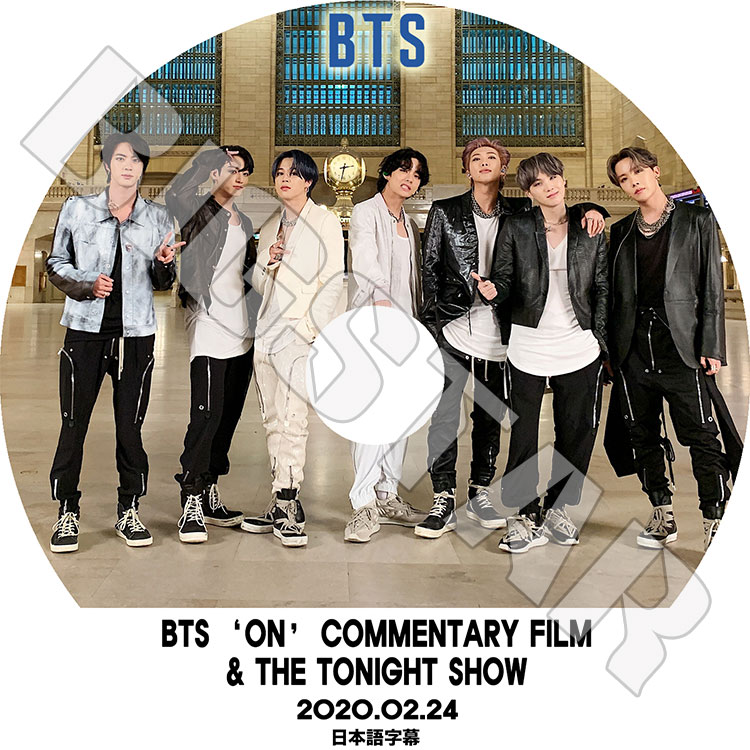 ��K-POP DVD�ۡ���BTS ON COMMENTARY FILM&THE TONIGHT SHOW(2020.02.24)�������ܸ���뤢��ۡ����ƾ�ǯ�� �Х󥿥� ��åץ�󥹥��� ���奬 ���� �������ۡ��� ���ߥ� �֥� ����󥰥� KPOP DVD��