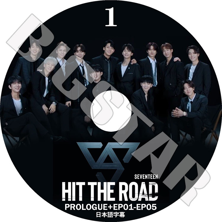 K-POP DVD】SEVENTEEN Hit THE ROAD #1(Prologue+EP01-EP05)☆【日本語