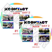 K-POP DVDۡKCONTACT 2020 SUMMER DAY 2 (2SET)(2020.06.21)ITZY PENTAGON GFRIEND CRAVITY LIVE 󥵡 KPOP DVD