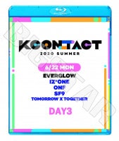 ��Blu-ray�ۡ���KCONTACT 2020 SUMMER DAY 3 (2020.06.22)��IZONE TXT SF9 EVERGLOW ONF ��LIVE ���󥵡��� �֥롼�쥤 KPOP DVD�ۡڥ᡼���ؤ�2��ޤǡ�