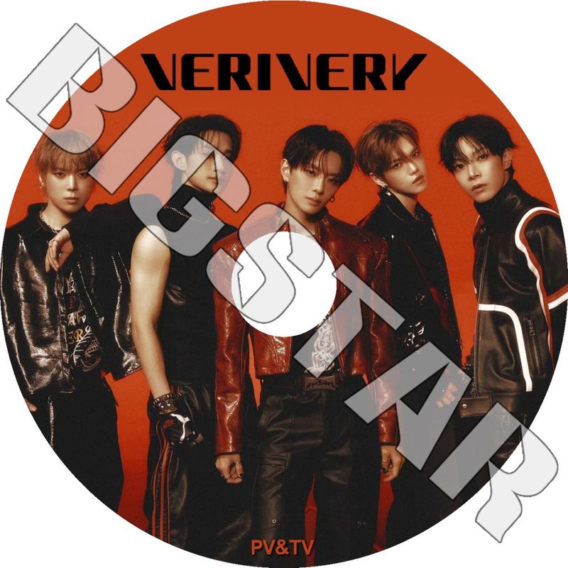 K-POP DVD VERIVERY 2025 PV/TV Collection - RED (Beggin) Crazy Like That Tap Tap Undercover O TRIGGER Get Away G.B.T.B. Thunder - �٥�٥� KPOP DVD