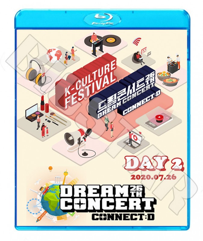��Blu-ray�ۡ���2020 26th DREAM CONCERT DAY2(2020.07.26)��MAMAMOO ITZY ONEUS STRAY KIDS THE BOYZ ����¾�ڥ��󥵡��� LIVE �֥롼�쥤 KPOP DVD�ۡڥ᡼���ؤ�2��ޤǡ�