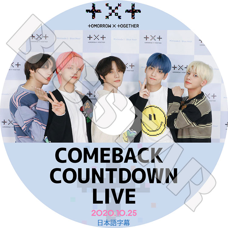K-POP DVD】TXT COMEBACK COUNTDOWN LIVE(2020.10.25)☆【日本語