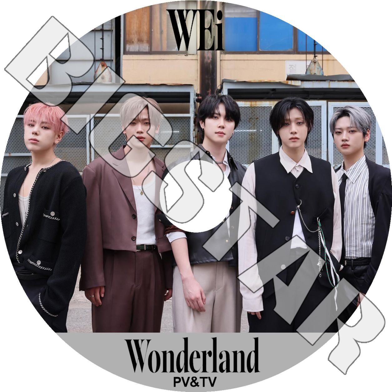 K-POP DVD WEi 2025 2nd PV/TV - HOME NOT ENOUGH OVERDRIVE Spray Too