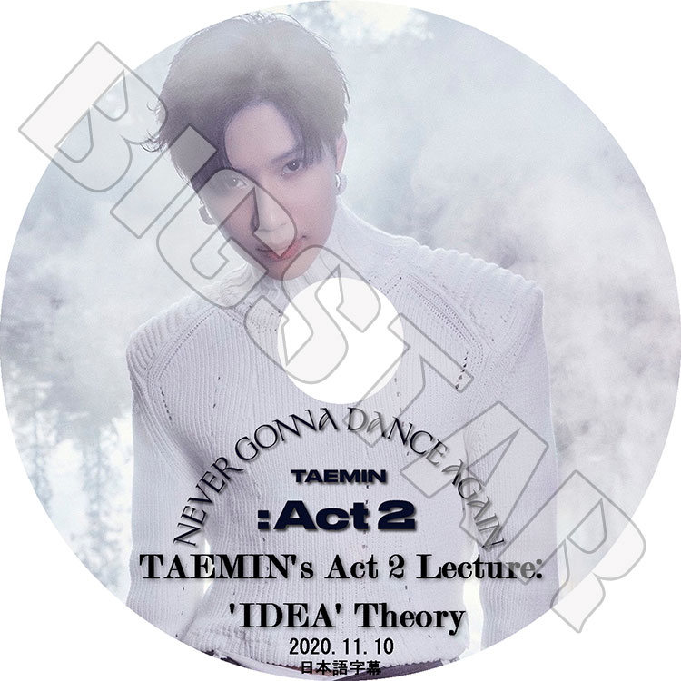��K-POP DVD�ۡ���SHINee TAEMIN Act2 Lecture IDEA Theory(2020.11.10)�������ܸ���뤢��ۡڥ��㥤�ˡ� �ƥߥ� TAEMIN KPOP DVD��