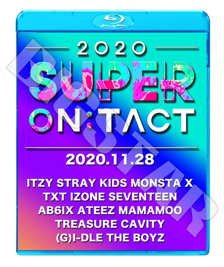 Blu-ray】2020 SUPER ON TACT(2020.11.28)☆SEVENTEEN ITZY TXT IZONE