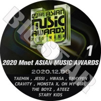 K-POP DVDۡ2020 Mnet Asian Music Awards #1(2020.12.06)STRAY KIDS ATEEZ MONSTA X OH MY GIRL ¾ڥ󥵡 LIVE KPOP DVD