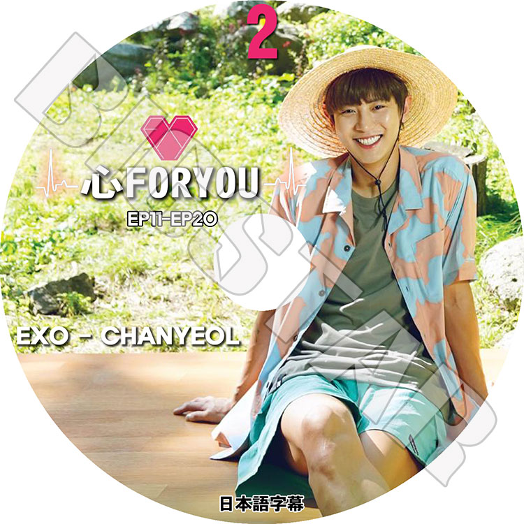 K-POP DVD】EXO チャンヨル 心FOR YOU #2(EP11-EP20)☆【日本語
