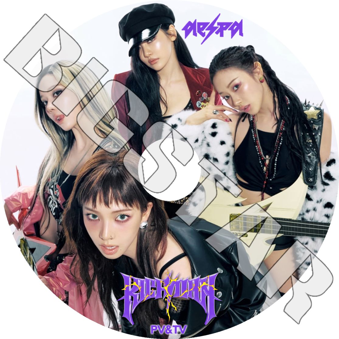 K-POP DVD aespa 2025 2nd PV/TV - Rich Man Dirty Work