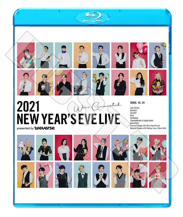 ��Blu-ray�ۡ���2021 NEW YEAR'S EVE LIVE(2020.12.31)��BTS TXT NUEST GFRIEND ENHYPEN ����¾�ڥ��󥵡��� LIVE �֥롼�쥤 KPOP DVD�ۡڥ᡼���ؤ�2��ޤǡ�
