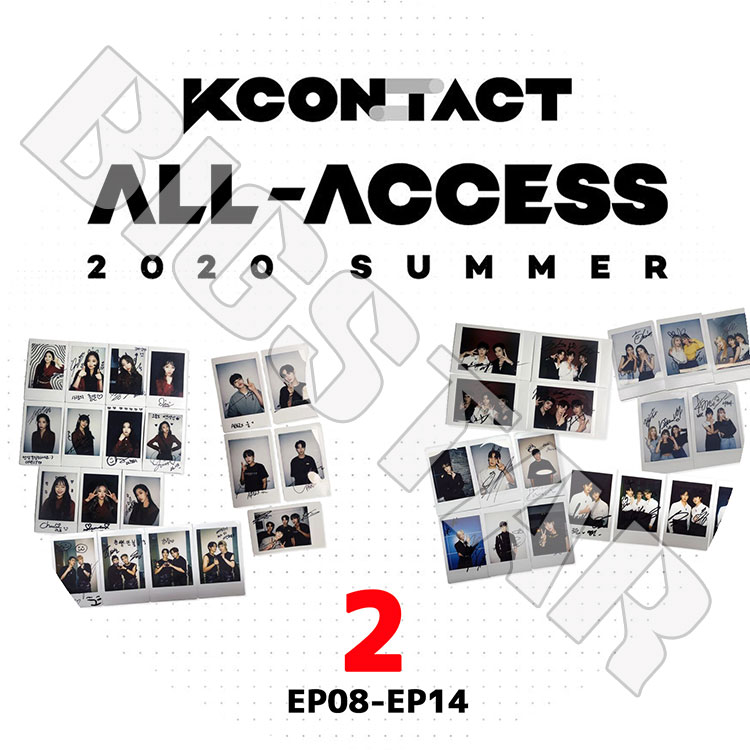 K-POP DVDۡKCONTACT ALL ACCESS #2(EP08-EP14) IZONE MAMAMOO ATEEZ THE BOYZ ONEUS ¾LIVE 󥵡 KPOP DVD