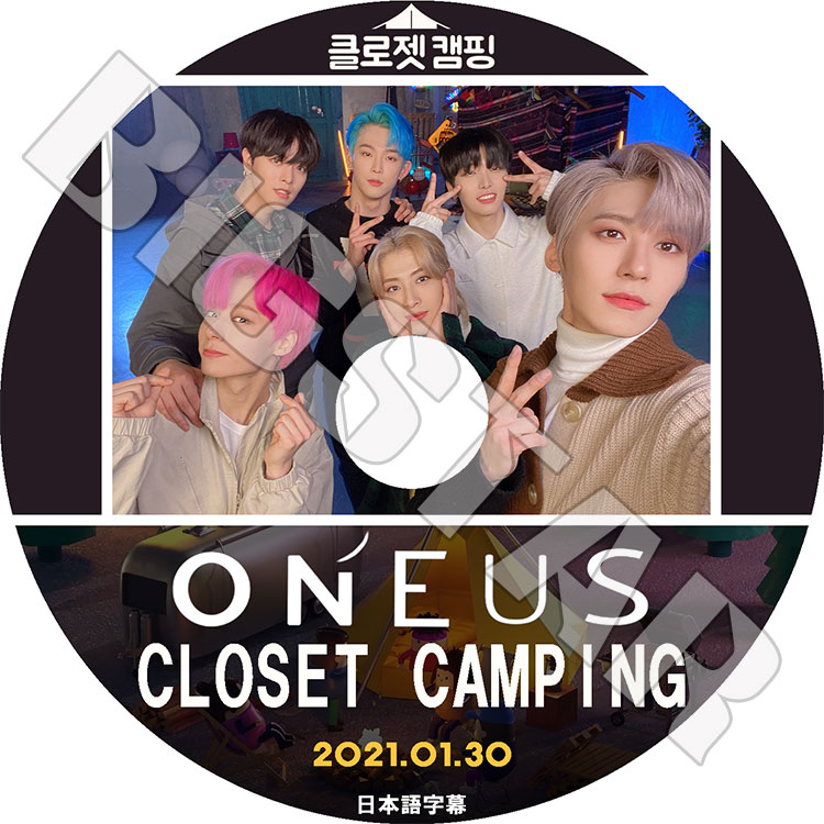��K-POP DVD�ۡ���ONEUS Closet Camping(2021.01.30)�������ܸ���뤢��ۡڥ�ʥ� �쥤�֥� ���� ���� ����� �ե��󥦥� ������ KPOP DVD��