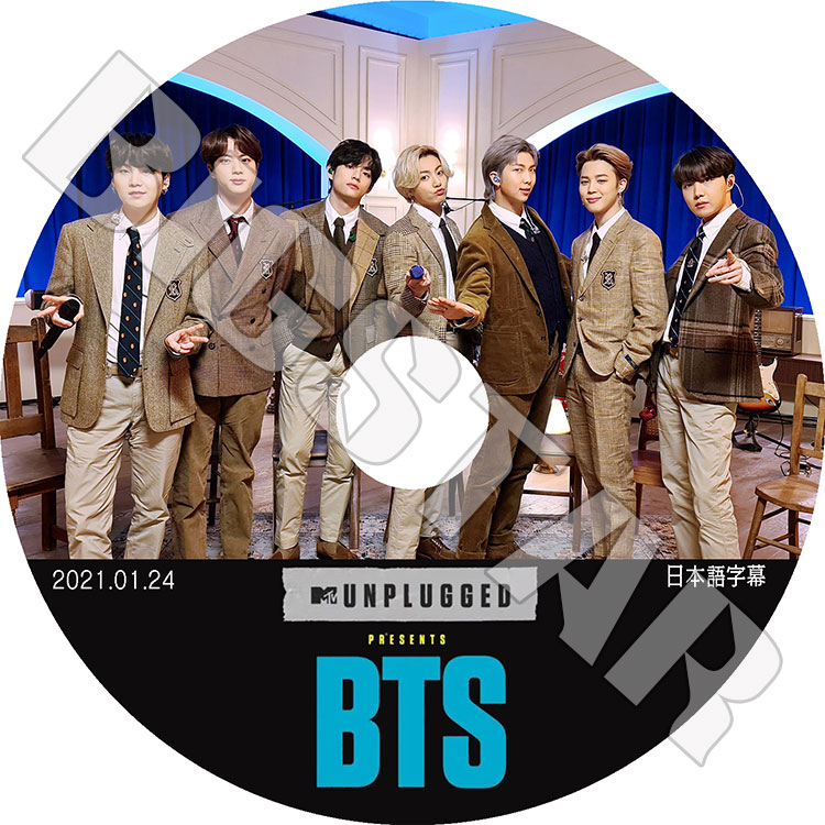 K-POP DVDۡBTS MTV UNPLUGGED(2021.01.24)ܸ뤢ۡƾǯ Х󥿥 åץ󥹥 奬  ۡ ߥ ֥ 󥰥 KPOP DVD